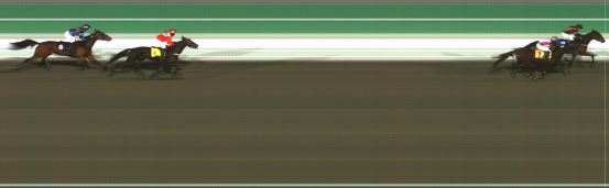 Målfoto for løp 7 på bane HA den 14.12.2024