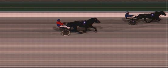 Målfoto for løp 2 på bane HA den 04.01.2025