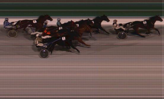 Målfoto for løp 5 på bane HA den 04.01.2025