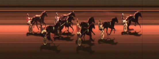 Målfoto for løp 4 på bane JA den 10.01.2014