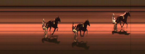 Målfoto for løp 7 på bane JA den 10.01.2014