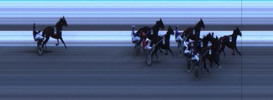 Målfoto for løp 5 på bane JA den 18.01.2014