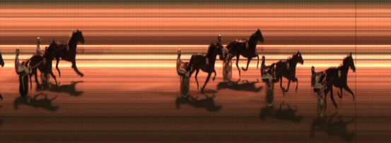 Målfoto for løp 8 på bane JA den 18.01.2014