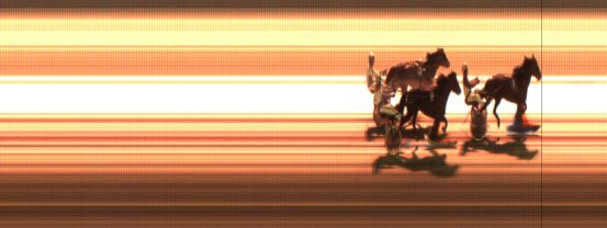 Målfoto for løp 2 på bane JA den 24.01.2014