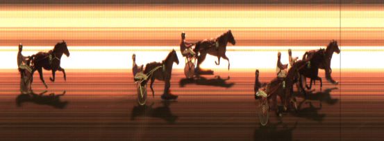 Målfoto for løp 4 på bane JA den 24.01.2014