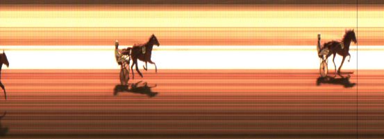 Målfoto for løp 5 på bane JA den 24.01.2014