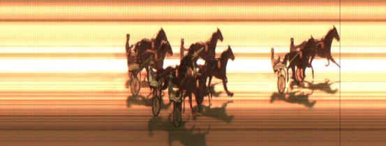 Målfoto for løp 3 på bane JA den 30.01.2014