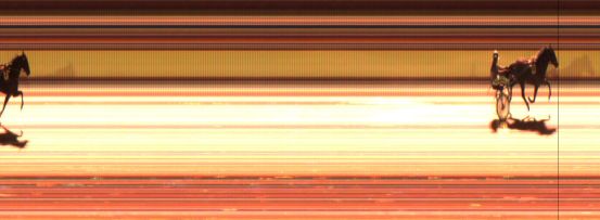 Målfoto for løp 7 på bane JA den 07.02.2014