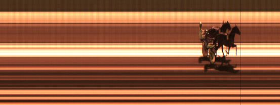 Målfoto for løp 3 på bane JA den 21.02.2014