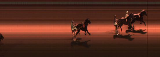 Målfoto for løp 3 på bane JA den 28.03.2014