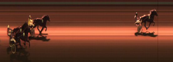 Målfoto for løp 4 på bane JA den 28.03.2014