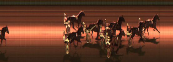 Målfoto for løp 8 på bane JA den 28.03.2014