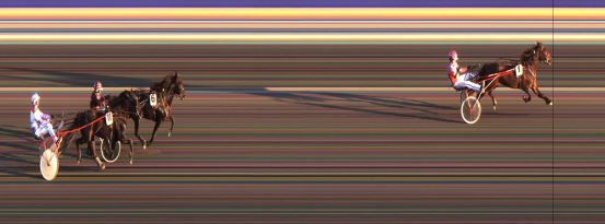 Målfoto for løp 7 på bane JA den 27.04.2014