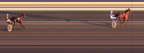 Målfoto for løp 8 på bane JA den 27.04.2014