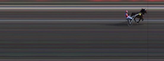 Målfoto for løp 1 på bane JA den 02.05.2014