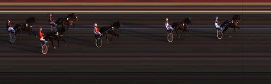 Målfoto for løp 6 på bane JA den 02.05.2014