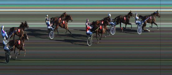 Målfoto for løp 3 på bane JA den 16.05.2014