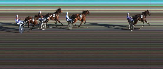 Målfoto for løp 5 på bane JA den 16.05.2014