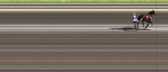 Målfoto for løp 3 på bane JA den 31.05.2014