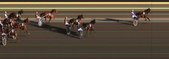 Målfoto for løp 5 på bane JA den 11.06.2014