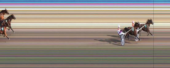 Målfoto for løp 4 på bane JA den 30.06.2014