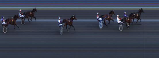 Målfoto for løp 7 på bane JA den 30.06.2014