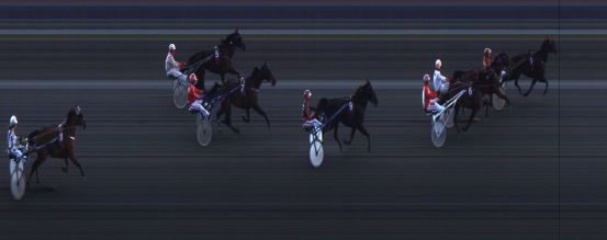 Målfoto for løp 8 på bane JA den 30.06.2014