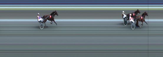 Målfoto for løp 3 på bane JA den 04.07.2014