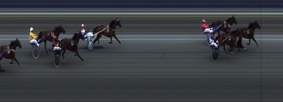 Målfoto for løp 7 på bane JA den 04.07.2014