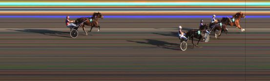 Målfoto for løp 4 på bane JA den 09.07.2014