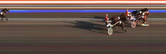 Målfoto for løp 5 på bane JA den 09.07.2014