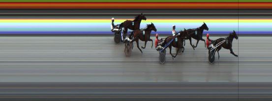 Målfoto for løp 4 på bane JA den 12.08.2014