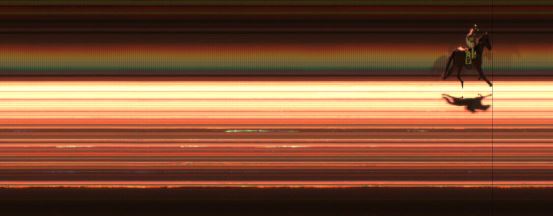 Målfoto for løp 7 på bane JA den 22.08.2014