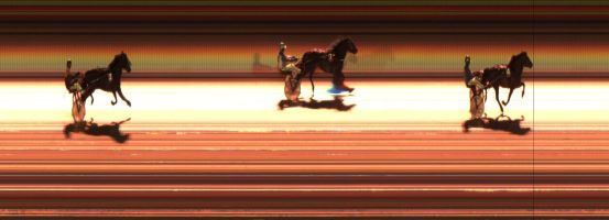 Målfoto for løp 8 på bane JA den 22.08.2014