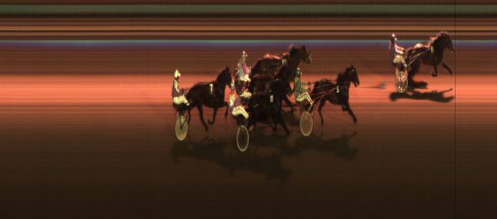 Målfoto for løp 6 på bane JA den 25.09.2014