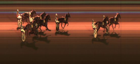 Målfoto for løp 7 på bane JA den 25.09.2014