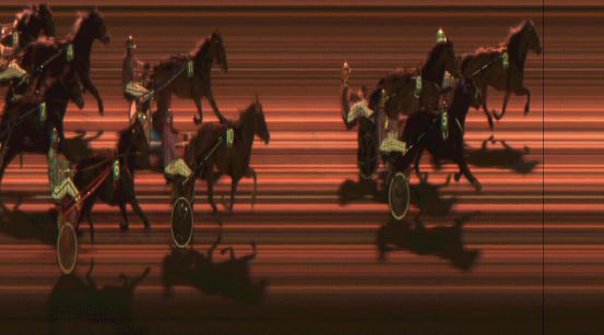 Målfoto for løp 4 på bane JA den 04.10.2014