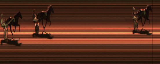 Målfoto for løp 9 på bane JA den 04.10.2014