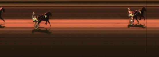 Målfoto for løp 5 på bane JA den 10.10.2014