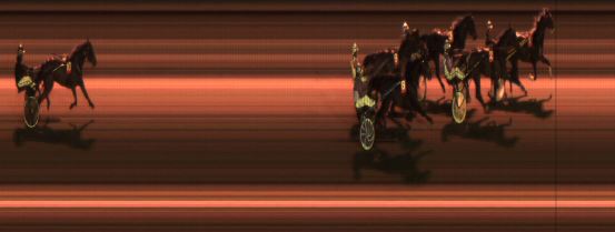 Målfoto for løp 3 på bane JA den 24.10.2014