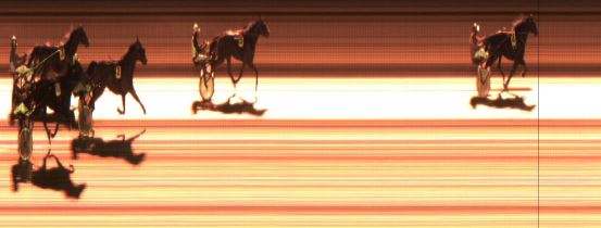 Målfoto for løp 7 på bane JA den 31.10.2014