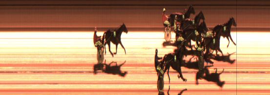 Målfoto for løp 4 på bane JA den 23.11.2014