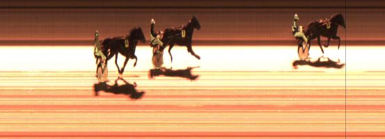 Målfoto for løp 7 på bane JA den 23.11.2014