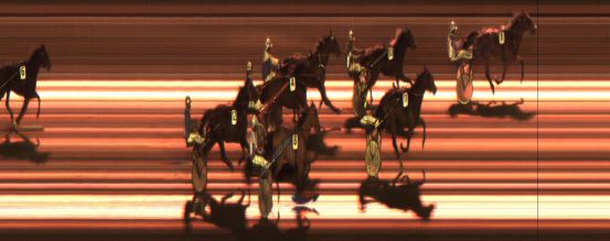 Målfoto for løp 5 på bane JA den 05.12.2014