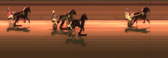 Målfoto for løp 7 på bane JA den 13.12.2014