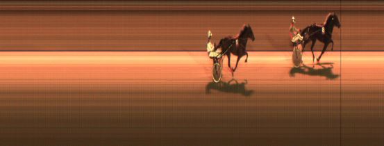 Målfoto for løp 8 på bane JA den 13.12.2014