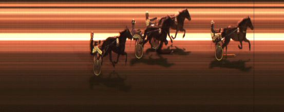 Målfoto for løp 8 på bane JA den 21.12.2014