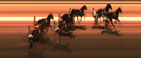 Målfoto for løp 2 på bane JA den 26.12.2014