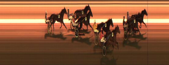 Målfoto for løp 5 på bane JA den 26.12.2014