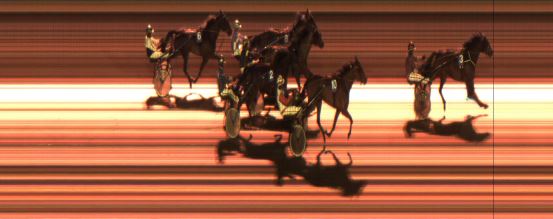 Målfoto for løp 2 på bane JA den 02.01.2015